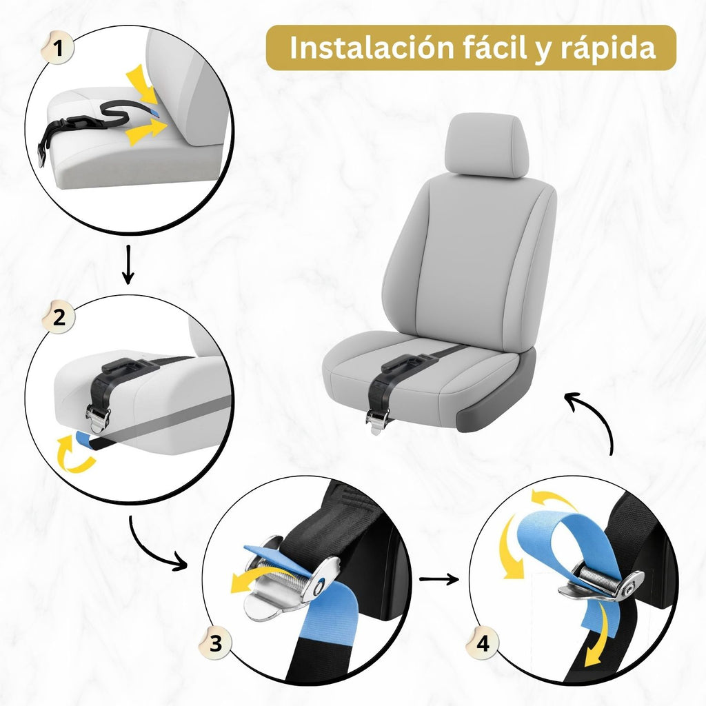 Adaptador de Cinturón de Coche Homologado para Embarazadas